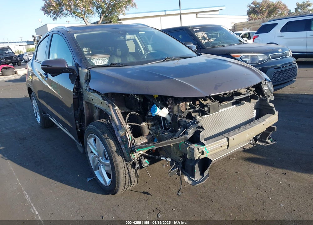 2019 HONDA HR-V EX-L VIN: 3CZRU5H75KM713688