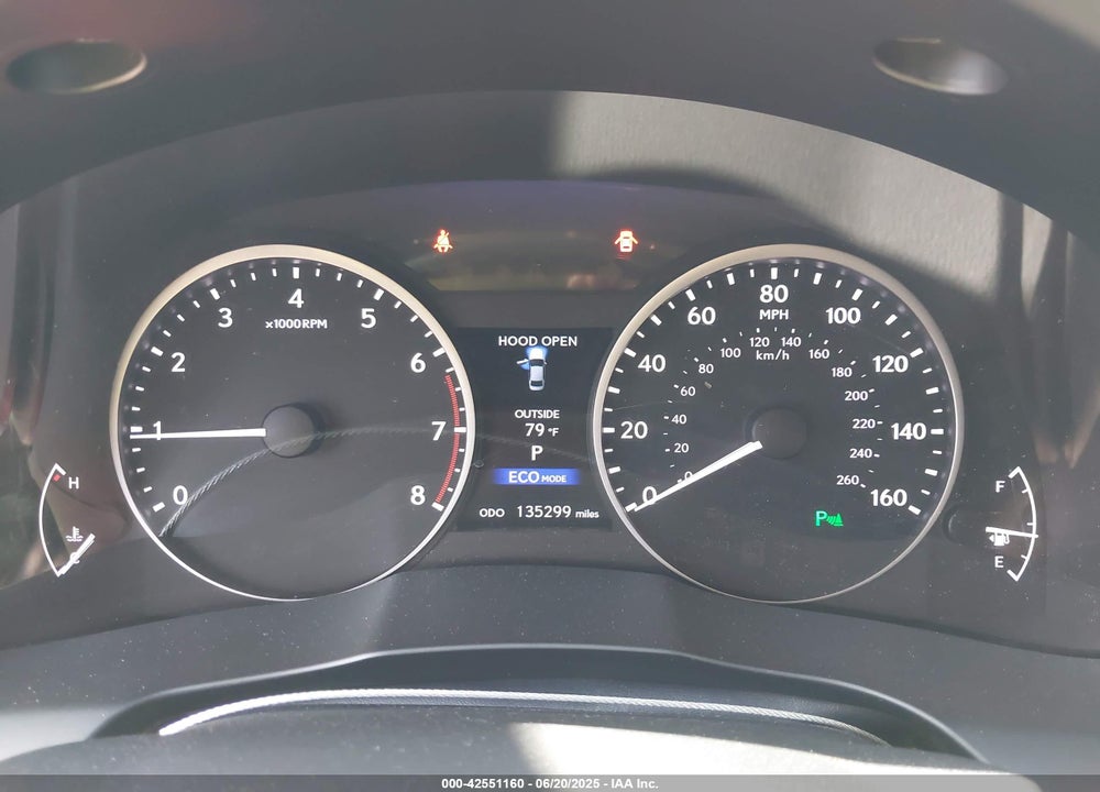 2015 LEXUS ES350 VIN: JTHBK1GG5F2193284