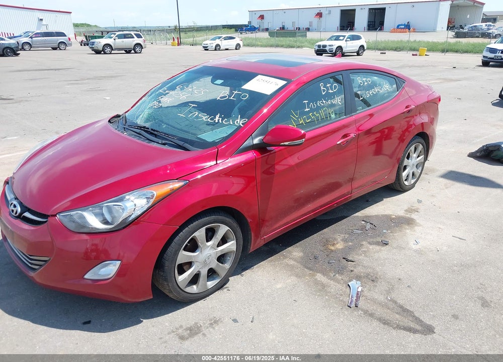 2011 HYUNDAI ELANTRA VIN: KMHDH4AE3B4145214