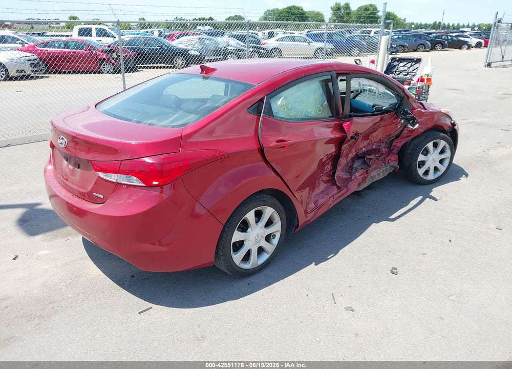 2011 HYUNDAI ELANTRA VIN: KMHDH4AE3B4145214
