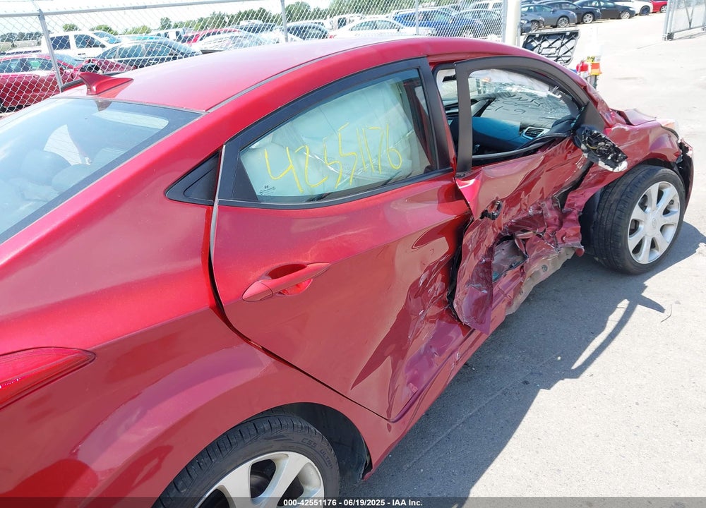 2011 HYUNDAI ELANTRA VIN: KMHDH4AE3B4145214