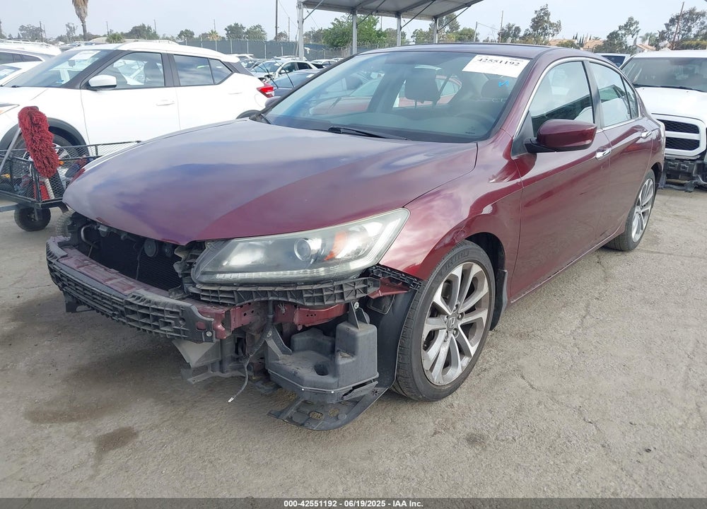 2015 HONDA ACCORD VIN: 1HGCR2F51FA123537