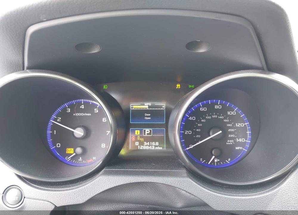 2016 SUBARU LEGACY VIN: 4S3BNAJ69G3017486