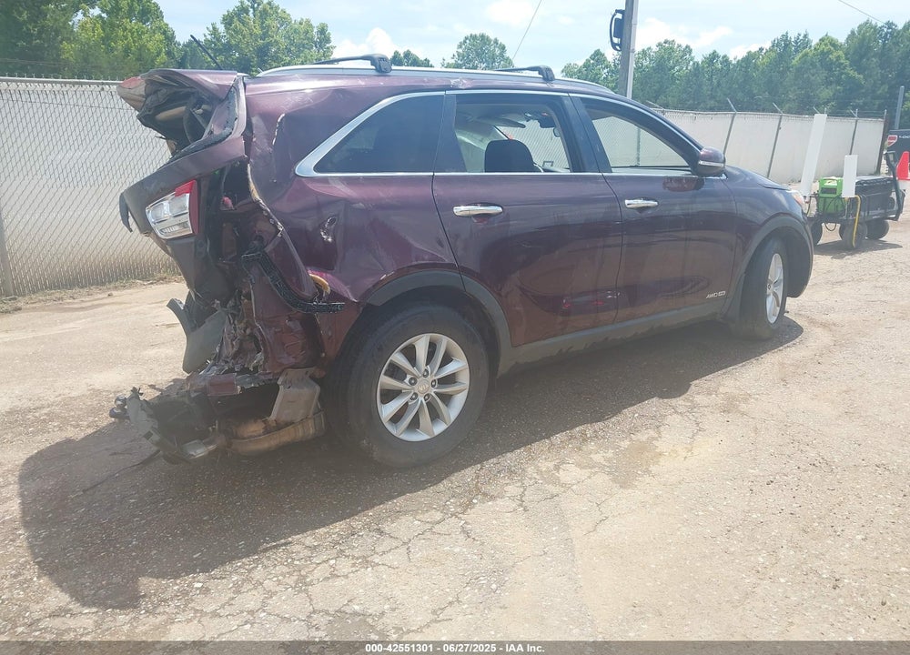 2017 KIA SORENTO 3.3L LX VIN: 5XYPGDA58HG309135