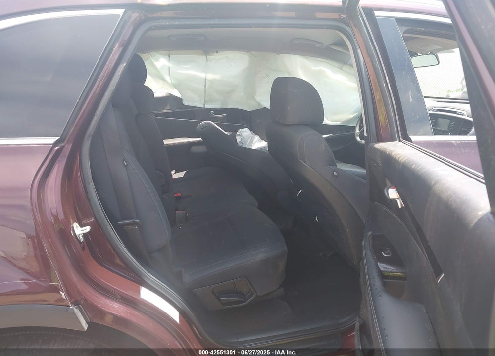 2017 KIA SORENTO 3.3L LX VIN: 5XYPGDA58HG309135