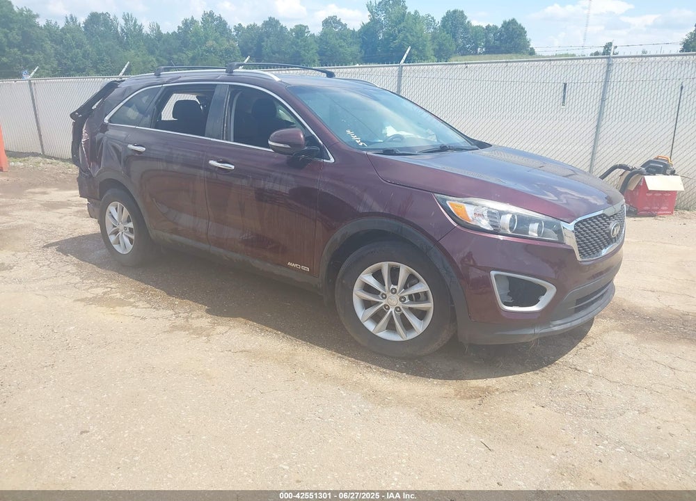 2017 KIA SORENTO 3.3L LX VIN: 5XYPGDA58HG309135
