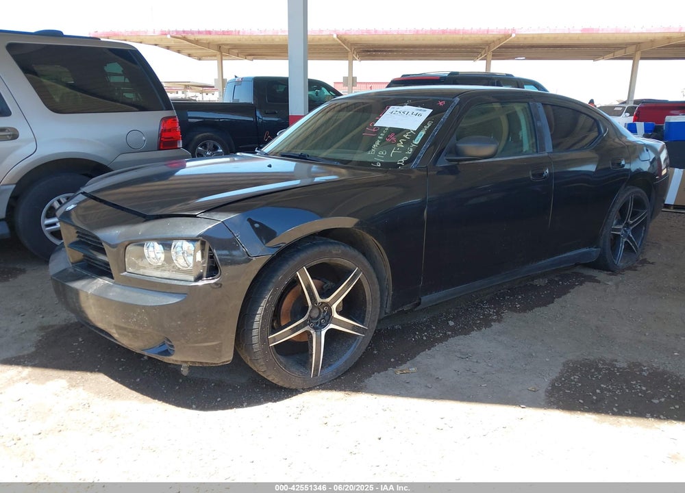 2008 DODGE CHARGER SXT VIN: 2B3KA33G48H163159