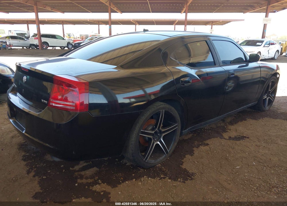 2008 DODGE CHARGER SXT VIN: 2B3KA33G48H163159