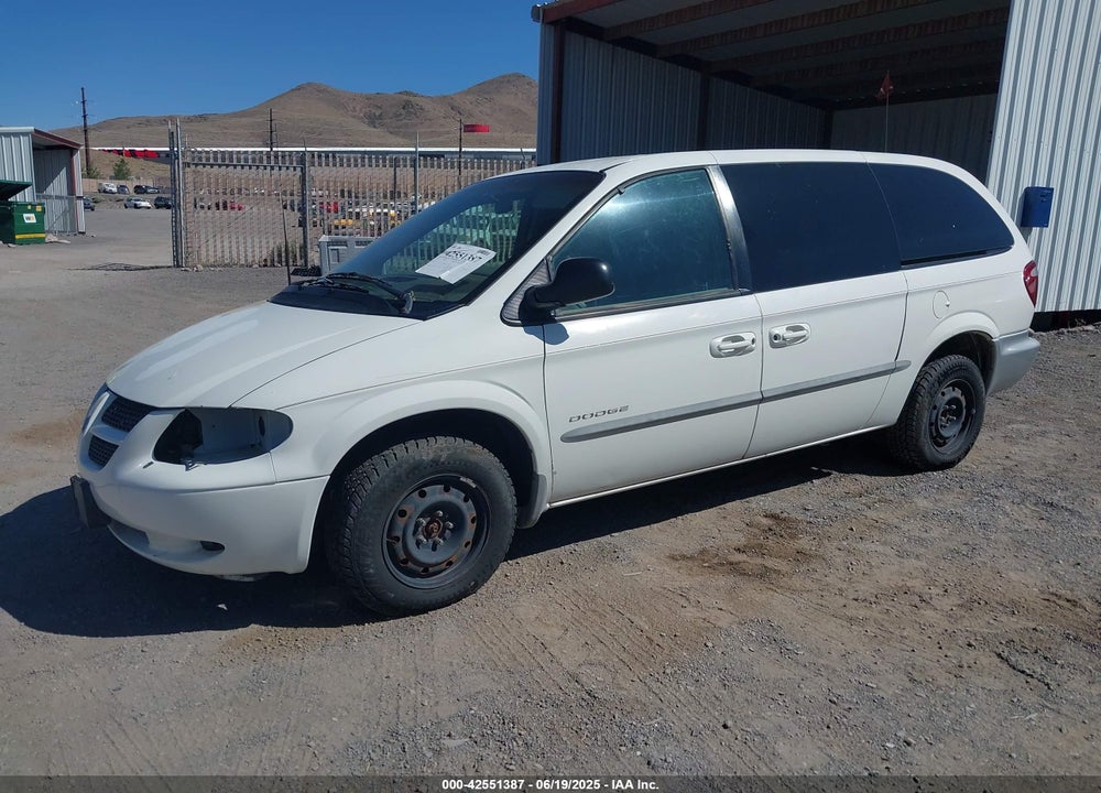 2001 DODGE GRAND CARAVAN SPORT VIN: 2B4GP44G61R185202