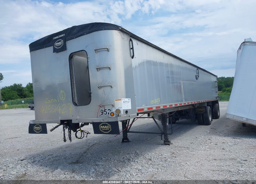 2015 MAC TRAILER MFG DUMP TRAILER VIN: 5MADN4024FC033952