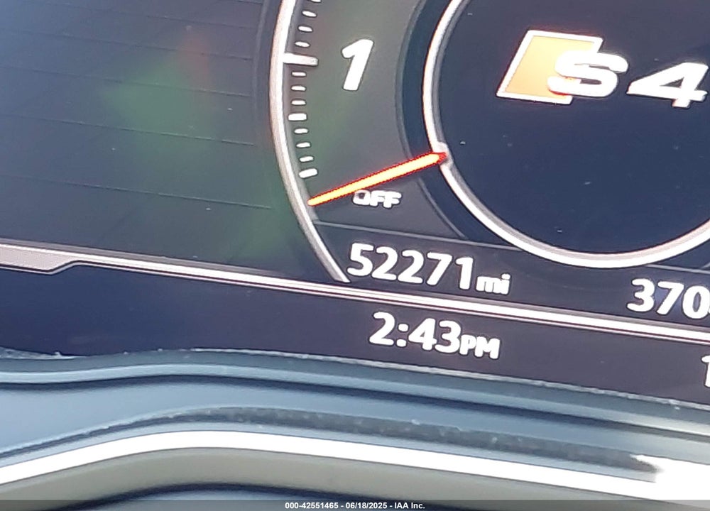 2018 AUDI S4 VIN: WAUC4AF44JA100841