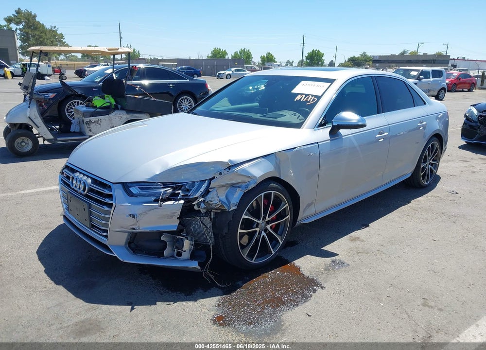 2018 AUDI S4 VIN: WAUC4AF44JA100841