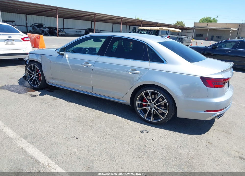 2018 AUDI S4 VIN: WAUC4AF44JA100841