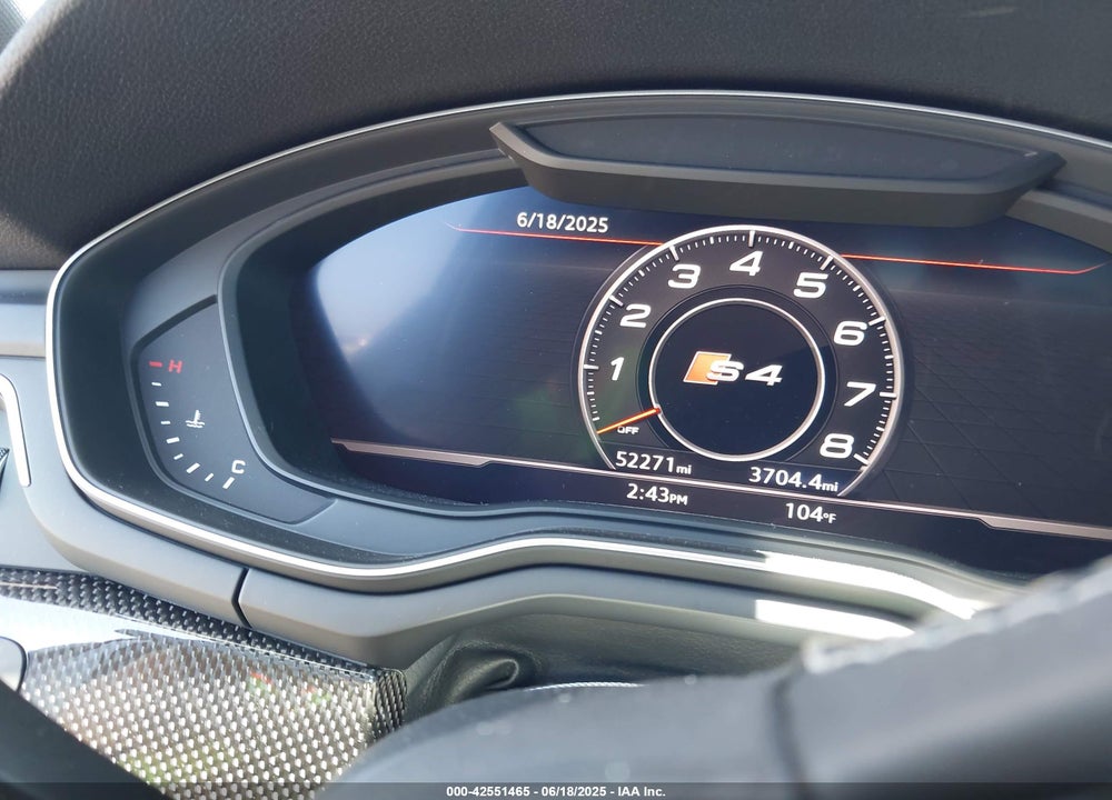 2018 AUDI S4 VIN: WAUC4AF44JA100841