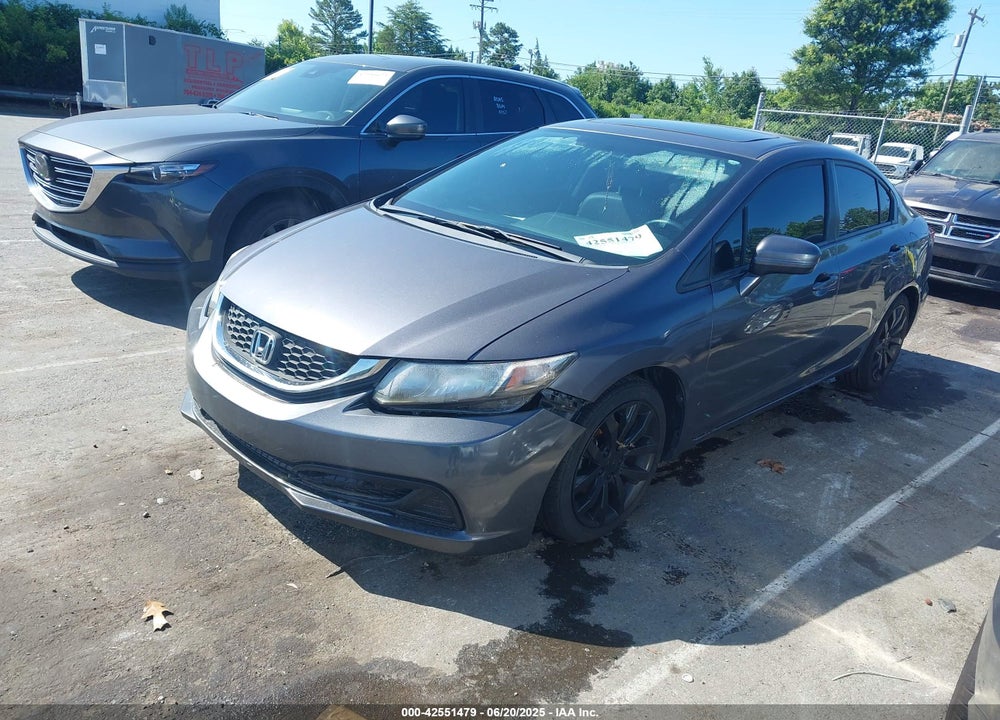 2015 HONDA CIVIC VIN: 19XFB2F92FE247168
