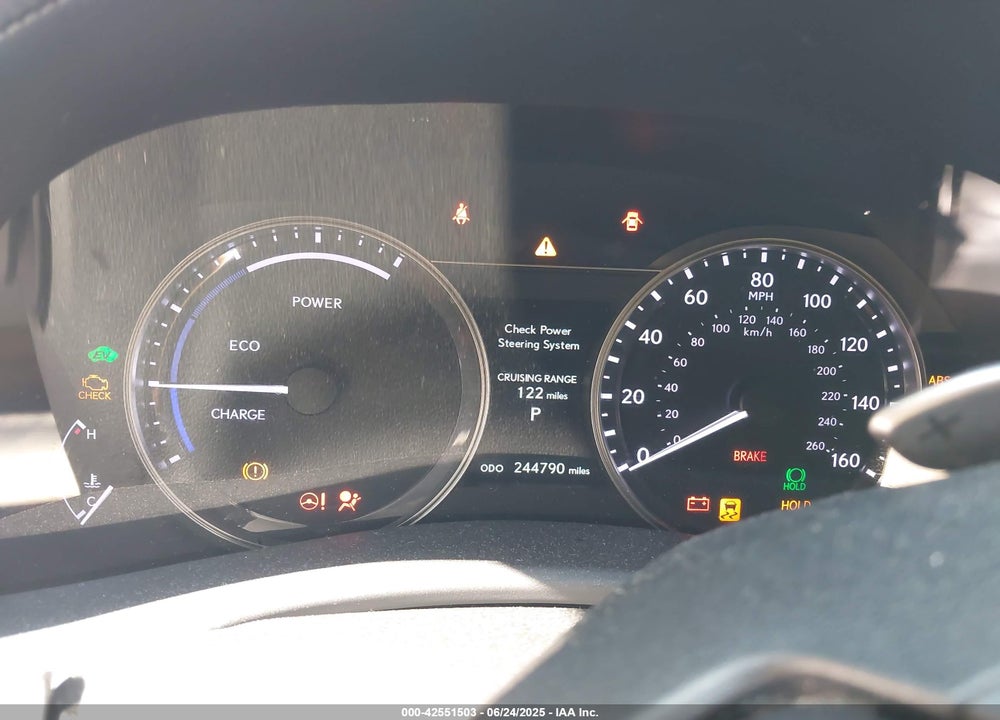 2013 LEXUS GS450H VIN: JTHBS1BL7D5003646