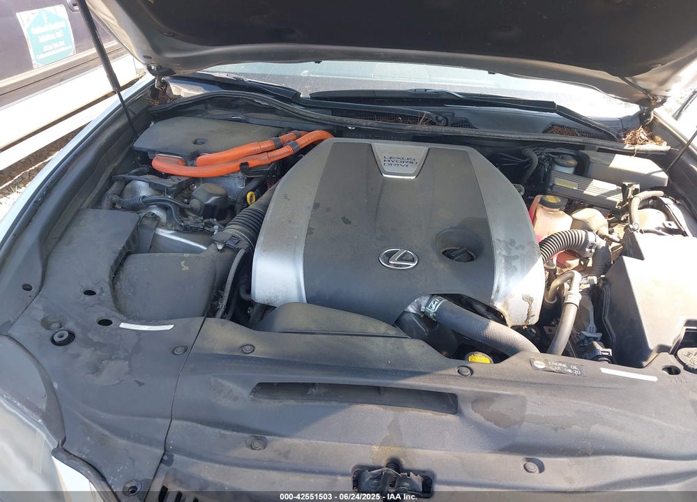 2013 LEXUS GS450H VIN: JTHBS1BL7D5003646