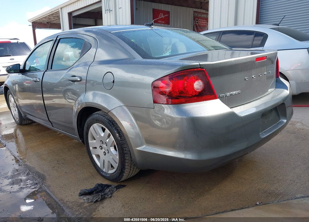 2013 DODGE AVENGER SE VIN: 1C3CDZAB6DN628485