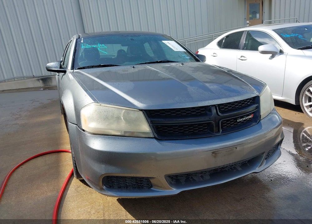 2013 DODGE AVENGER SE VIN: 1C3CDZAB6DN628485