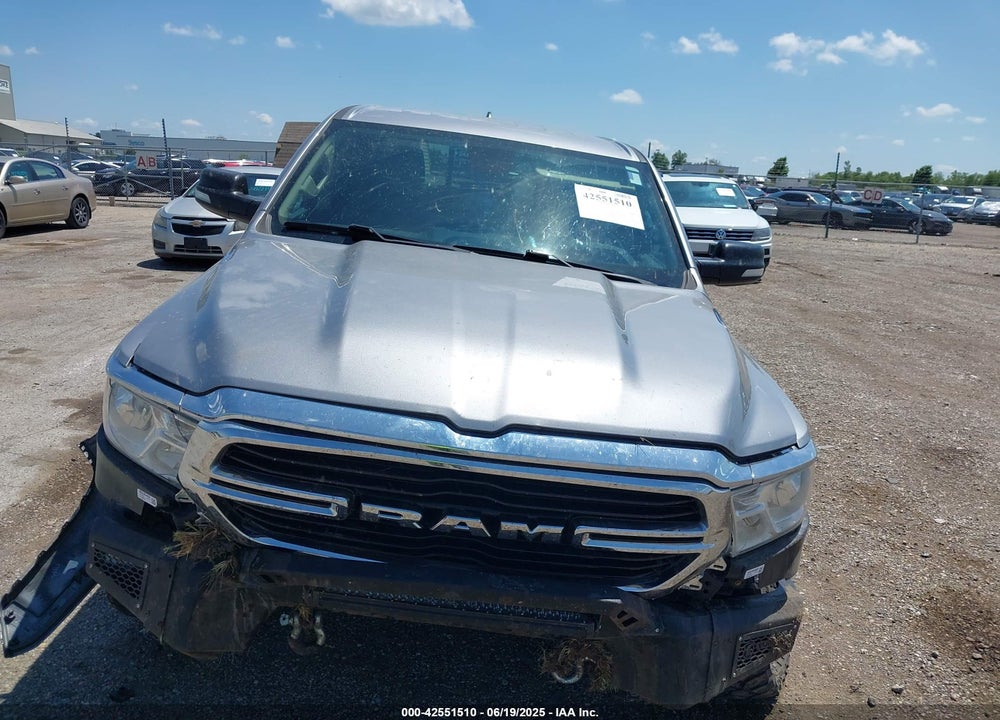 2019 RAM 1500 BIG HORN VIN: 1C6SRFFT5KN814208