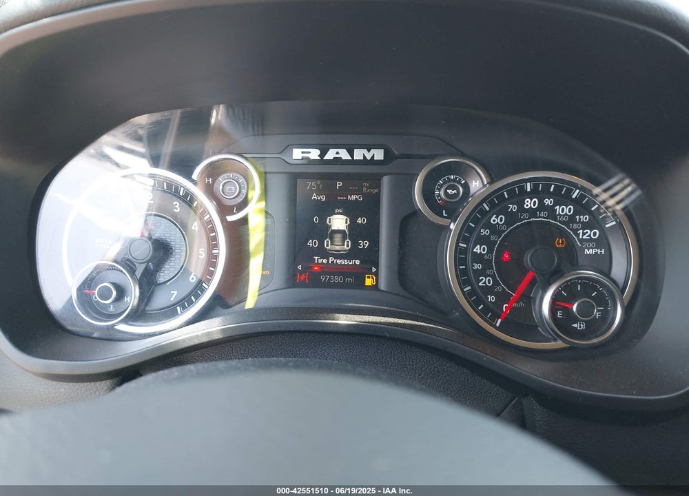 2019 RAM 1500 BIG HORN VIN: 1C6SRFFT5KN814208