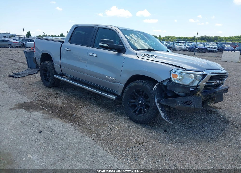 2019 RAM 1500 BIG HORN VIN: 1C6SRFFT5KN814208