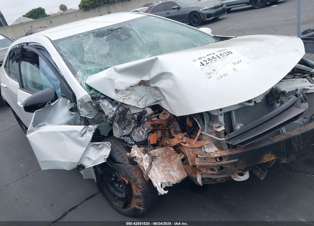 2019 TOYOTA COROLLA VIN: 5YFBURHE8KP926754