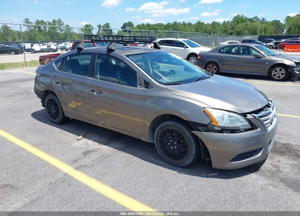 2015 NISSAN SENTRA SV VIN: 3N1AB7AP8FY244838