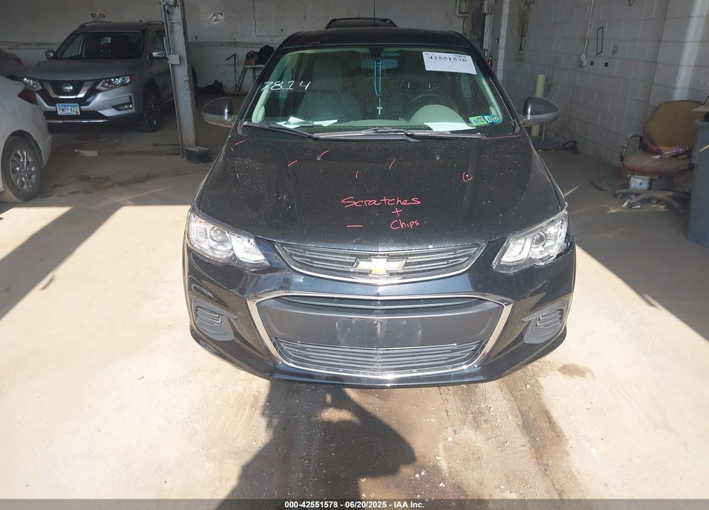 2017 CHEVROLET SONIC LS AUTO VIN: 1G1JB5SG5H4124641
