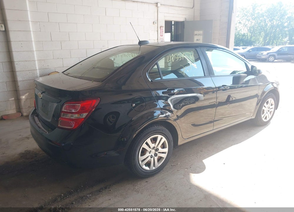 2017 CHEVROLET SONIC LS AUTO VIN: 1G1JB5SG5H4124641