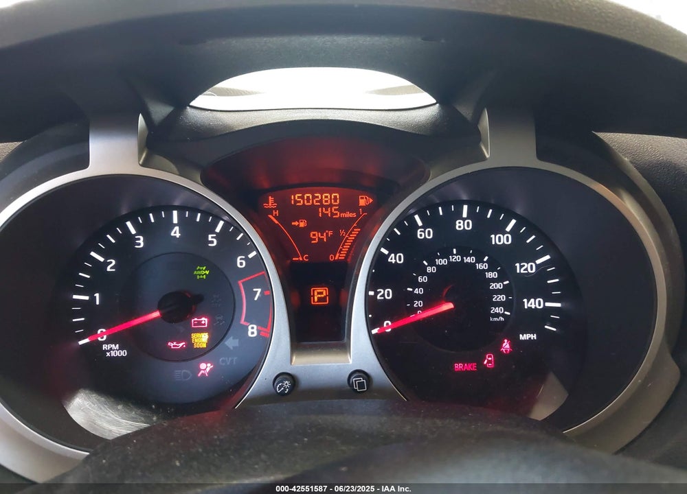 2014 NISSAN JUKE VIN: JN8AF5MV0ET360790