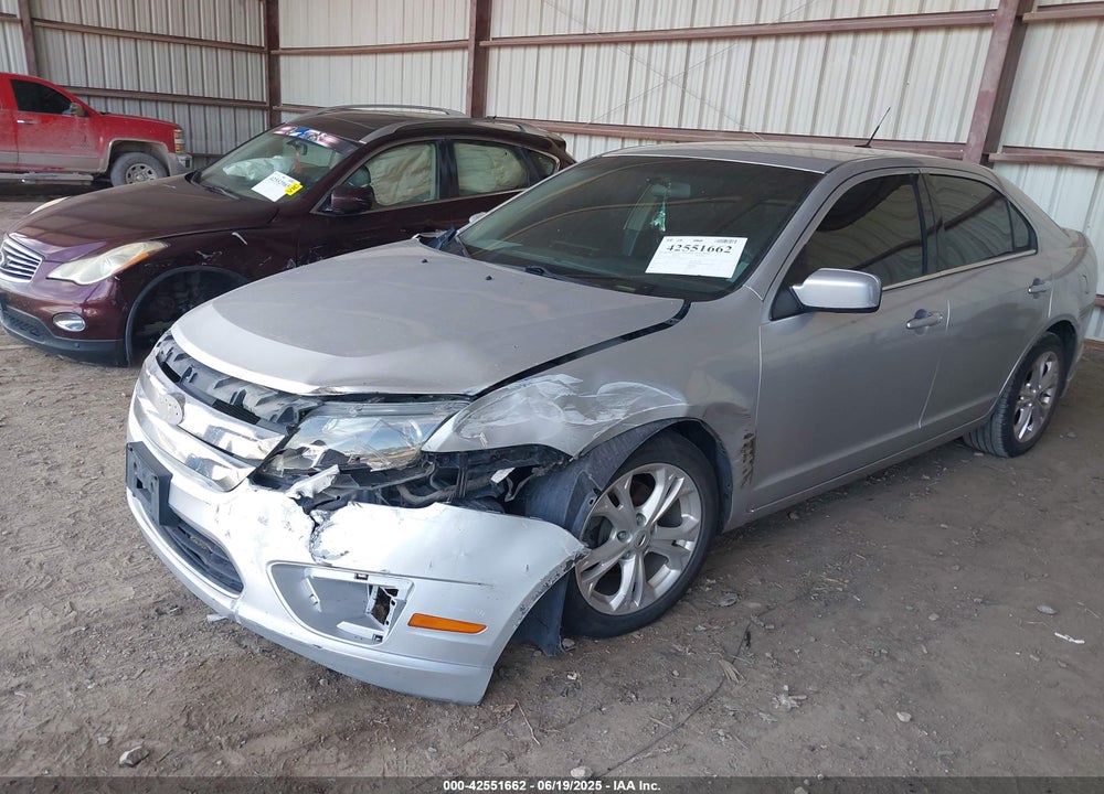 2012 FORD FUSION VIN: 3FAHP0HA4CR165202
