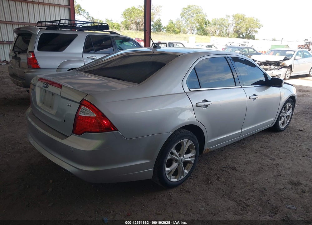 2012 FORD FUSION VIN: 3FAHP0HA4CR165202