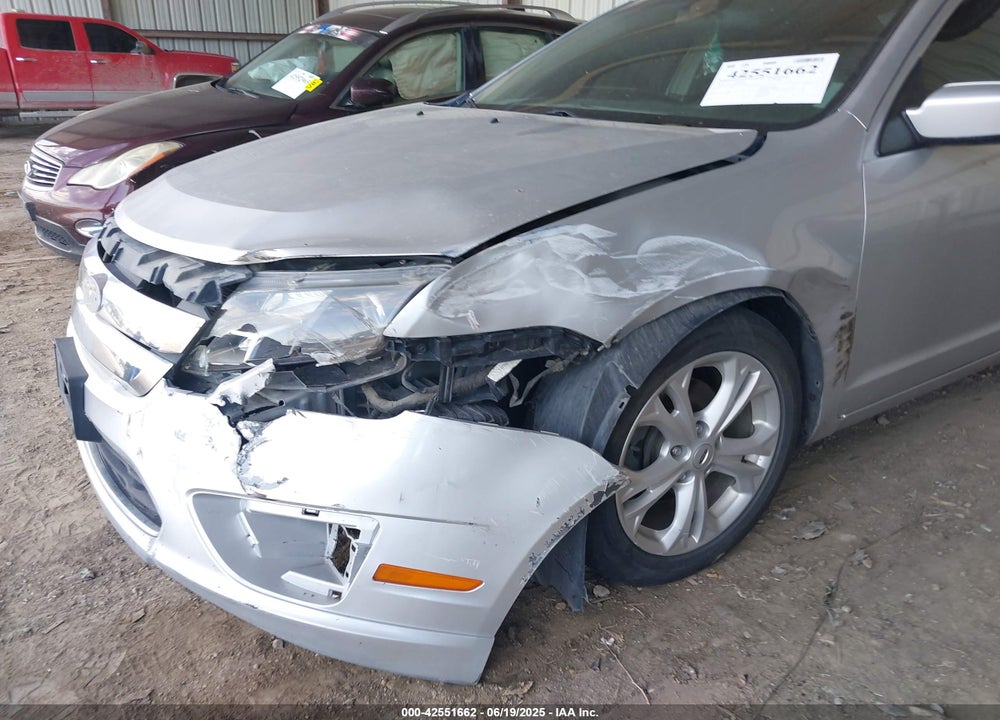 2012 FORD FUSION VIN: 3FAHP0HA4CR165202