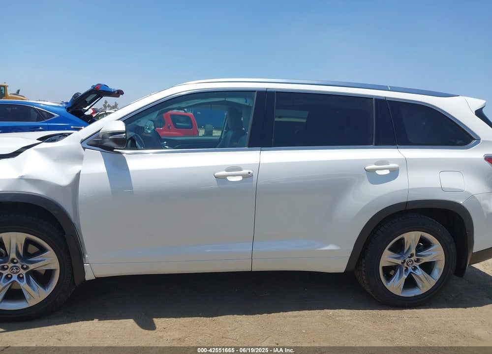 2016 TOYOTA HIGHLANDER VIN: 5TDDKRFH8GS329274
