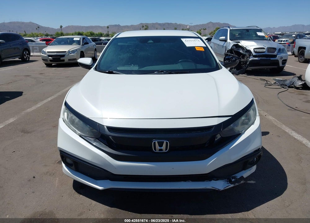 2020 HONDA CIVIC VIN: 2HGFC2F80LH516483