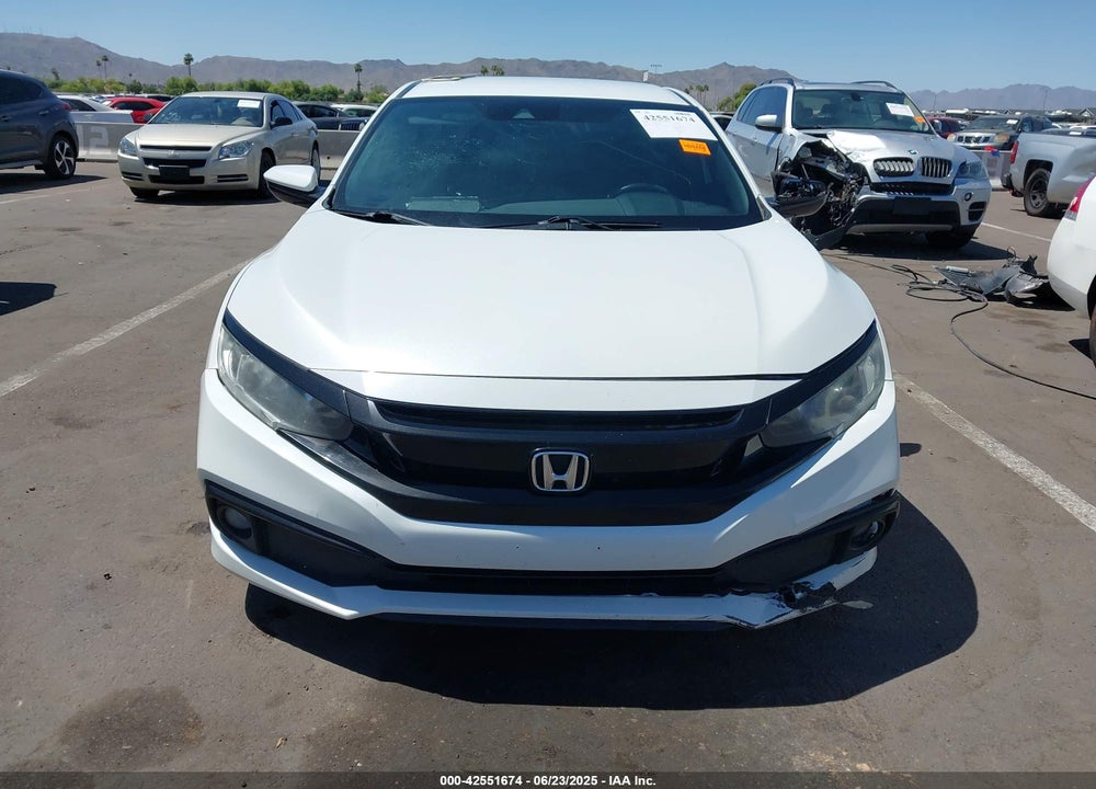 2020 HONDA CIVIC VIN: 2HGFC2F80LH516483