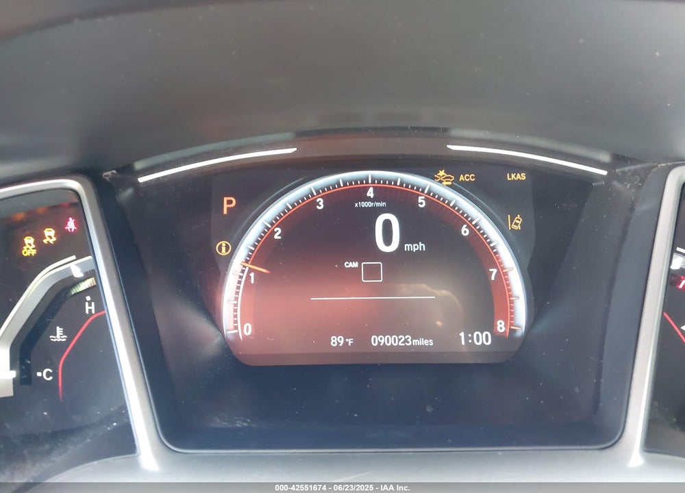 2020 HONDA CIVIC VIN: 2HGFC2F80LH516483