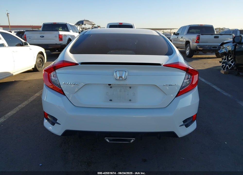 2020 HONDA CIVIC VIN: 2HGFC2F80LH516483