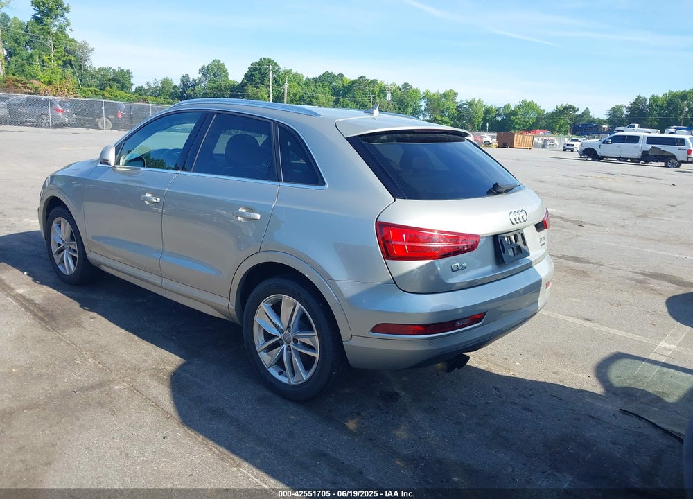 2017 AUDI Q3 2.0T PREMIUM VIN: WA1JCCFS0HR002418