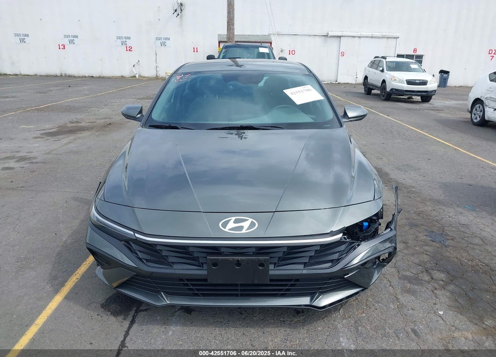 2024 HYUNDAI ELANTRA HYBRID BLUE VIN: KMHLM4DJ9RU120988