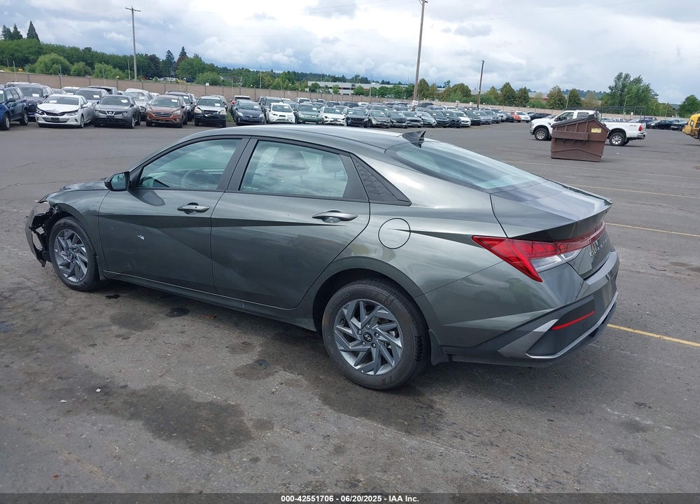 2024 HYUNDAI ELANTRA HYBRID BLUE VIN: KMHLM4DJ9RU120988