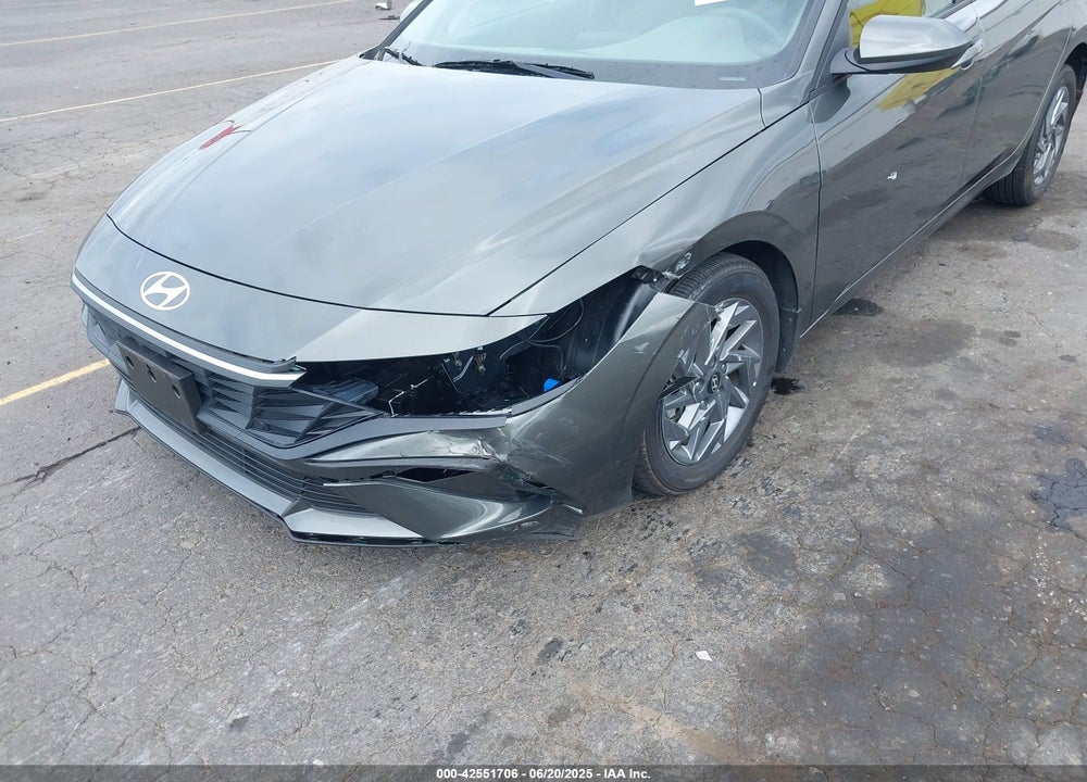 2024 HYUNDAI ELANTRA HYBRID BLUE VIN: KMHLM4DJ9RU120988