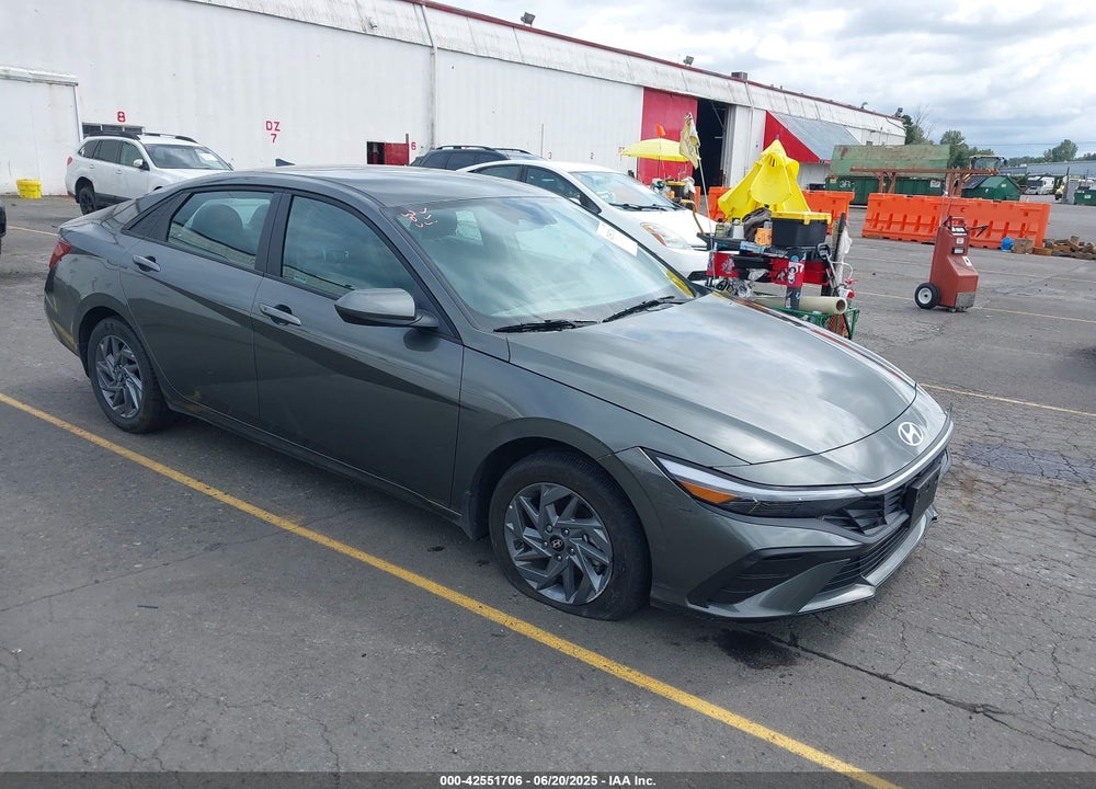 2024 HYUNDAI ELANTRA HYBRID BLUE VIN: KMHLM4DJ9RU120988