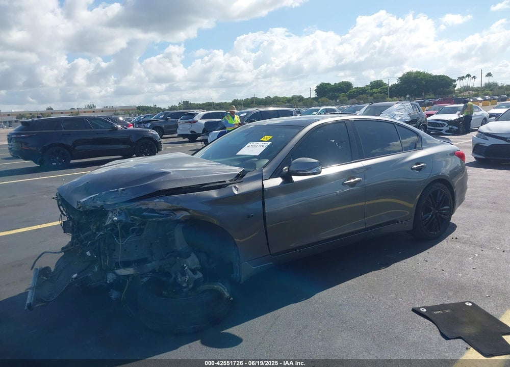 2014 INFINITI Q50 SPORT VIN: JN1BV7AP0EM675221