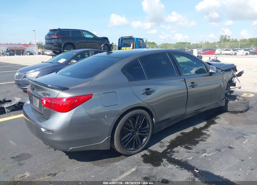 2014 INFINITI Q50 SPORT VIN: JN1BV7AP0EM675221
