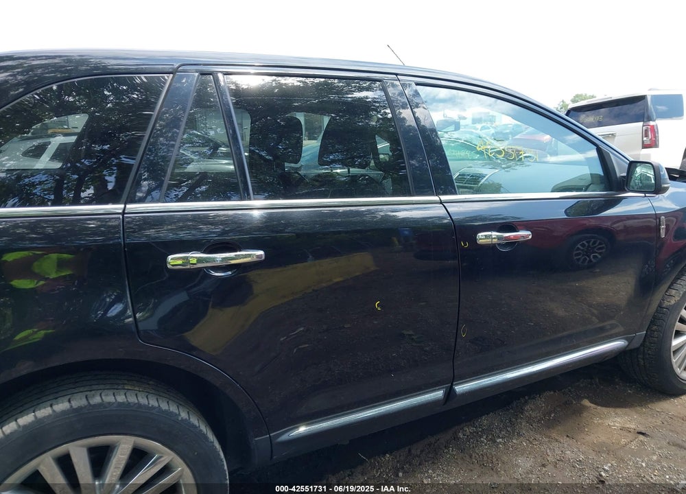 2012 LINCOLN MKX VIN: 2LMDJ6JKXCBL08622