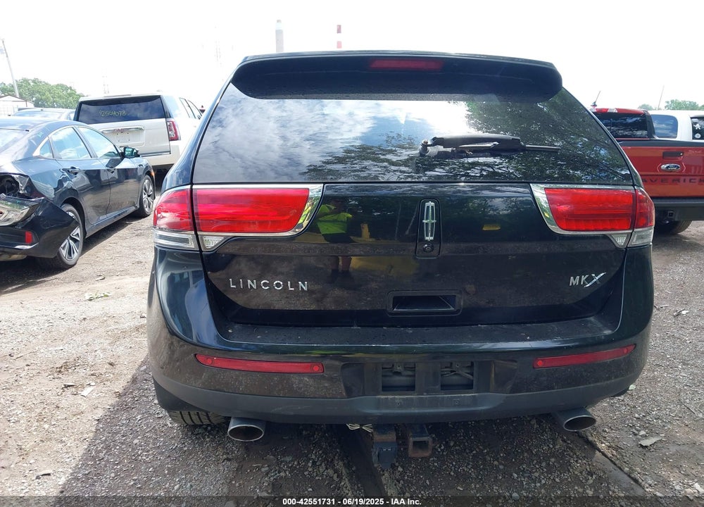 2012 LINCOLN MKX VIN: 2LMDJ6JKXCBL08622