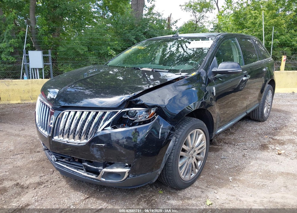 2012 LINCOLN MKX VIN: 2LMDJ6JKXCBL08622