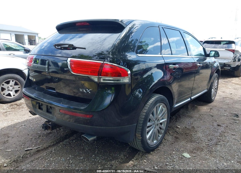 2012 LINCOLN MKX VIN: 2LMDJ6JKXCBL08622